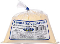 Salvadorean style sour cream