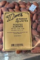 Roasted almonds