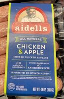 Chicken & Apple Smoked Chicken Sausage
