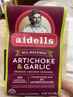 Artichoke & Garlic Smoked Chicken Sausage