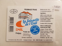 La faisselle de l'Enil