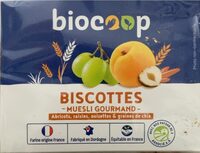 Biscottes muesli gourmand