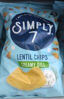 Creamy Dill Lentil Chips