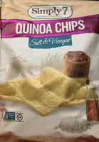 Gourmet quinoa chips snack