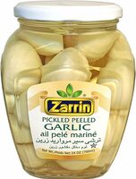 Pickled peeled garlic
