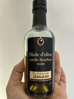 Huile d’olive vanille Bourbon noire