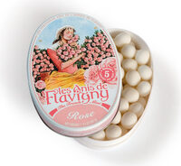 Boite ovale rose usa