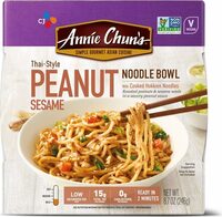 Thai-Style Peanut Sesame Noodle Bowl