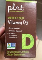 Organic Vitamin D3 2000 IU