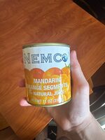 Whole mandarin orange segments