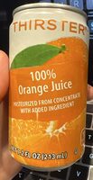 Thirster orange juice