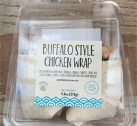 Buffalo style chicken wrap