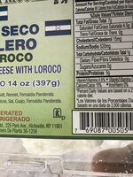 Chunks Of Hard Cheese With Loroco