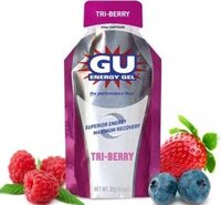 Gels énergétiques Gu Energy Gel Saveur Trois Fruits Rouges