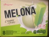 Melon frozen ice bars