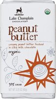 Organic Peanut Butter Chocolate, Peanut Butter