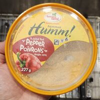 Hummus Cocktail Roasted Red Pepper