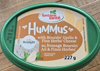 Hummus au boursin