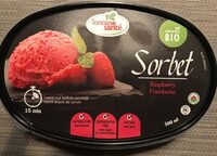 Sorbet aux framboises