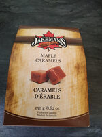 Maple caramels caramels à l'érable