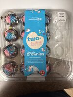 Two-bite Brownies With Unicorn Sprinkles