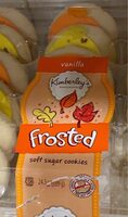 Kimberley's bakeshoppe vanilla frosted soft sugar cookies