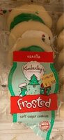 Kimberley's bakeshoppe vanilla frosted soft sugar cookies