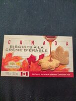 Biscuit a la creme d'érable
