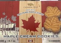 Maple cream cookies