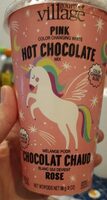 Pink hot chocolate