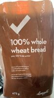 100% whole wheat bread