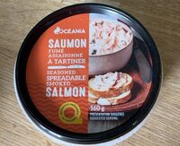 Saumon fumé assaisonné à tartiner