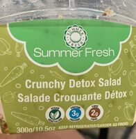 Crunchy detox salad