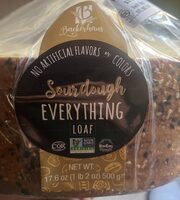 Sourdough Everything Loaf