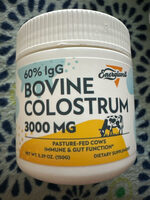 60% IgG Bovine Colostrum 3000 mg