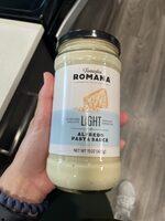 Romana light alfredo pasta sauce