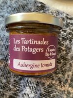 Les tartinades du potager aubergine tomate