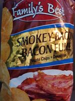 Chips bacon fumé