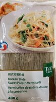 Vermicelles de patate douce à la coréenne