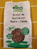 Bolitas de quinoa con agave y cacao