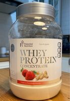 Whey protein concentrate fresa y chocolate blanco