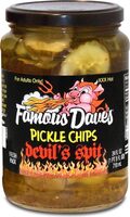 Devil's Spit Pickle Chips