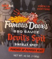 Devils Spit bbq sauce