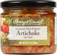 Harry & david roasted red pepper artichoke spread