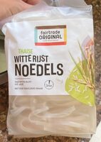 Witte rijst noedels