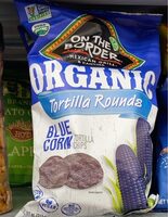 Organic Tortilla Rounds Blue Corn