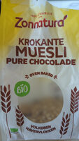 Krokante muesli pure chocolade
