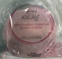 Obleas de amaranto sabor Arándano