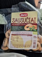 Sausučiai su stevia saldikliu