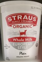 Plain European Style yogurt